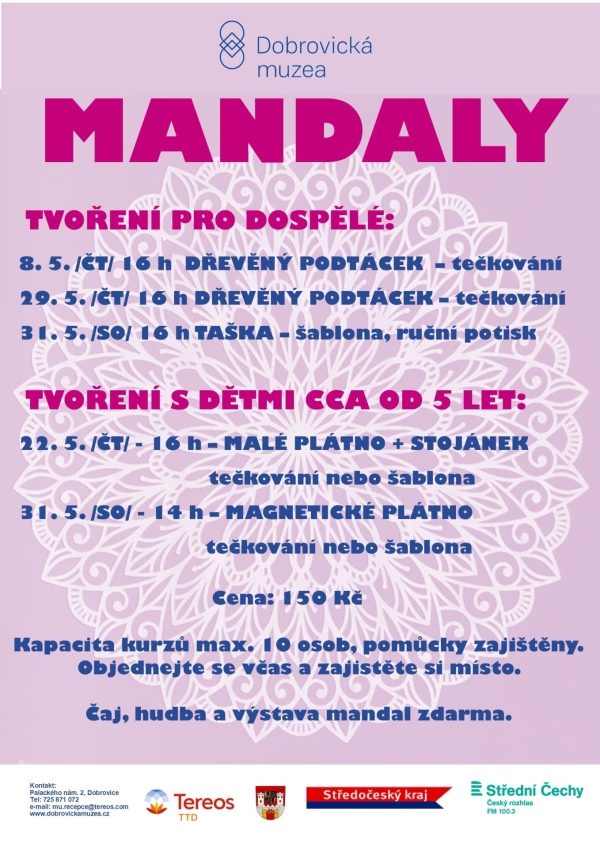 Mandaly tvoření plakát